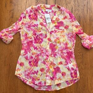 Kut from Kloth Floral Blouse